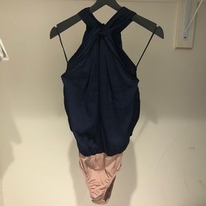 PatBo Halter Top Bodysuit